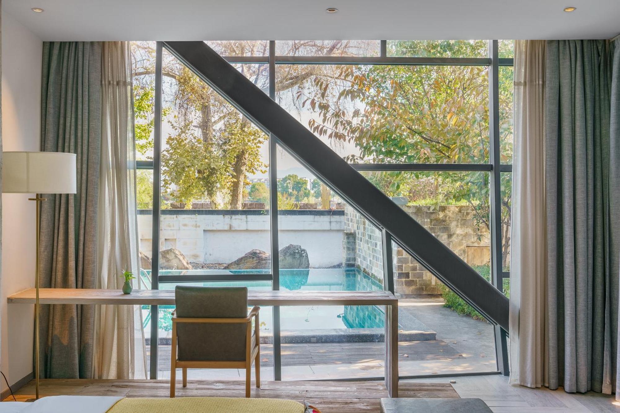 Huangshan Shanshui Boutique Hotel Liyang Scenic Area ภายนอก รูปภาพ